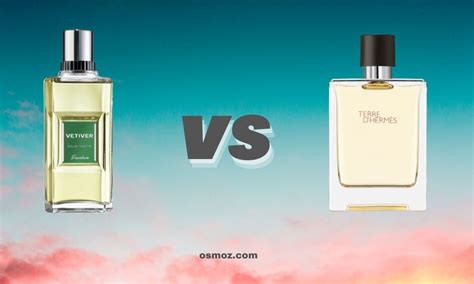 guerlain vetiver vs terre hermes.